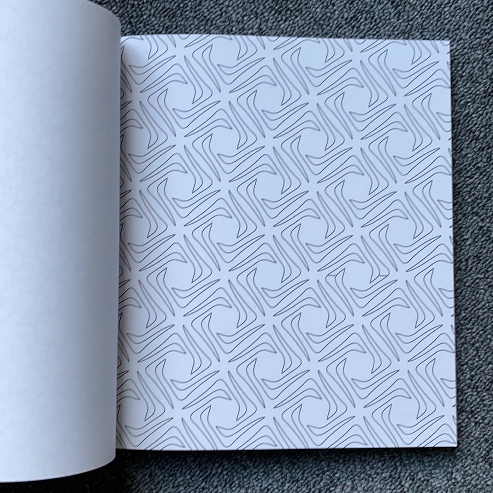 Stress Less Adult Coloring Book - Mosaic Patterns - Brand New - Picture 5 of 14